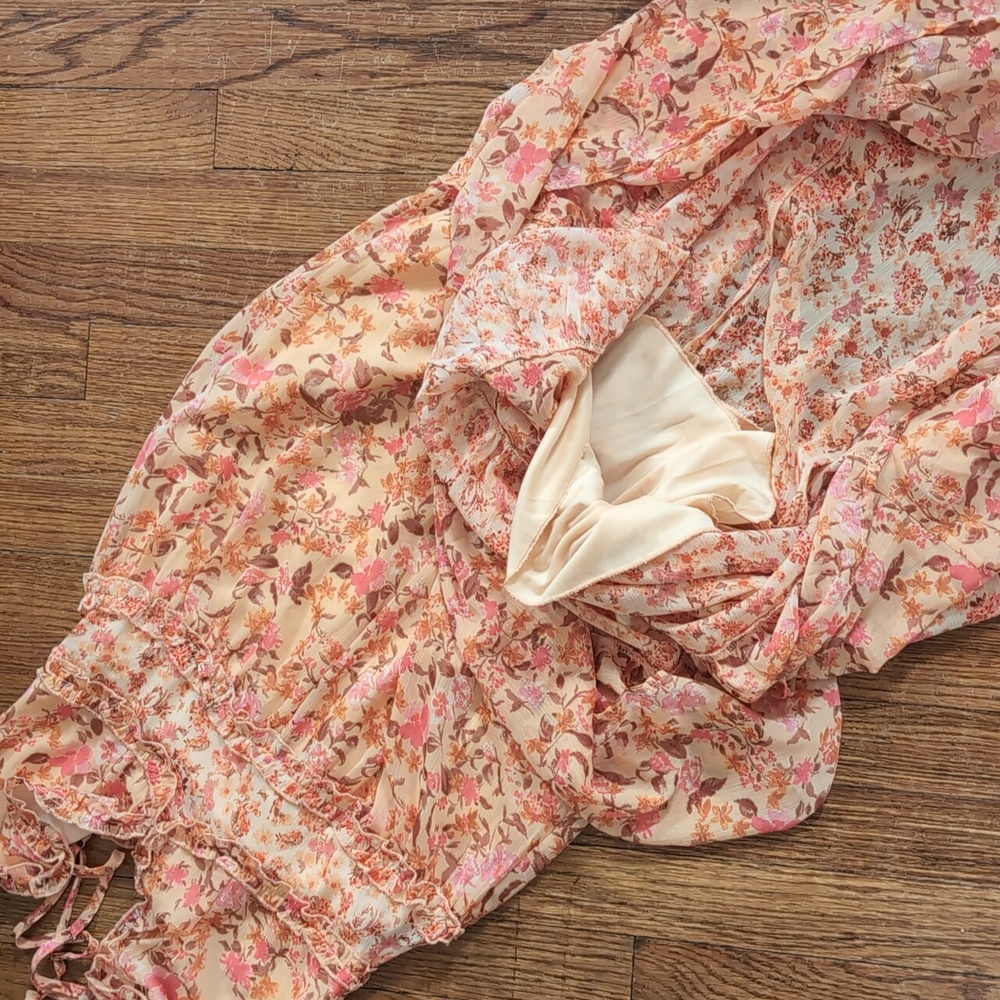 Altar'd State Floral Dress, Small - Picture 3 of 8